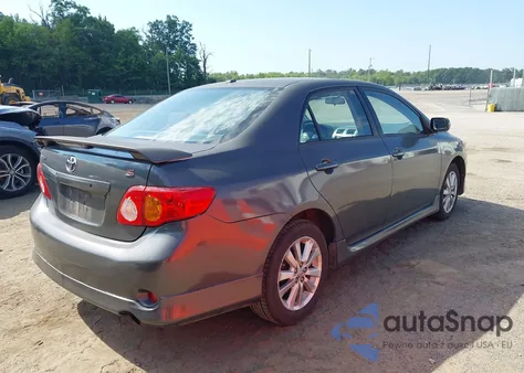 2010 Toyota Corolla S/Le/Xle из США, поврежденный, VIN 2T1BU4EE7AC363069